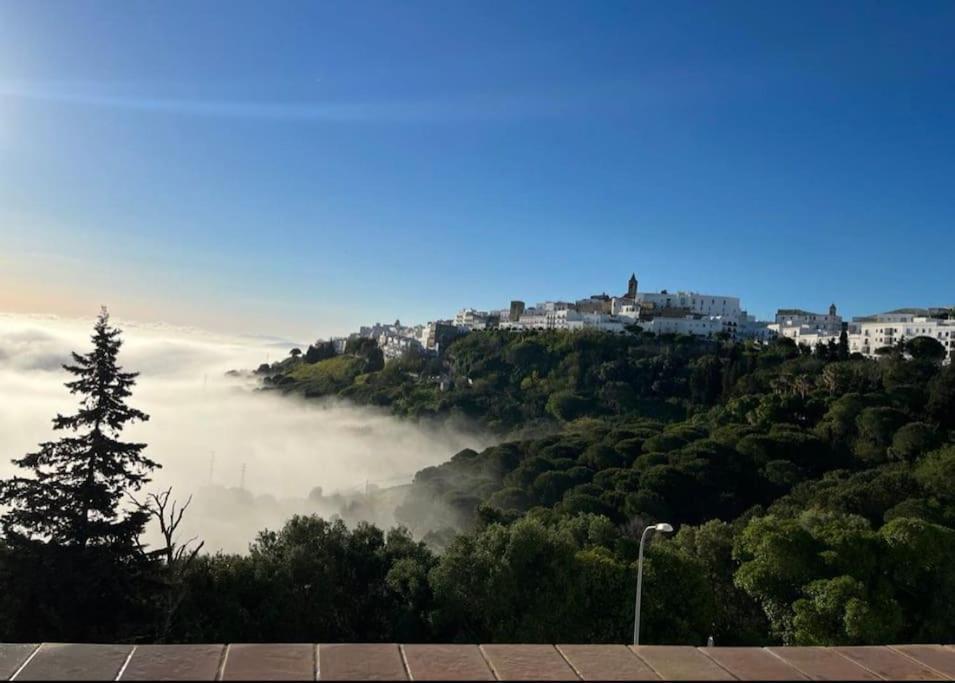 شقة El Rincon De Vejer. Vistas Exclusivas Y Unicas. مْبيخير ذي لا فرونتيرا المظهر الخارجي الصورة